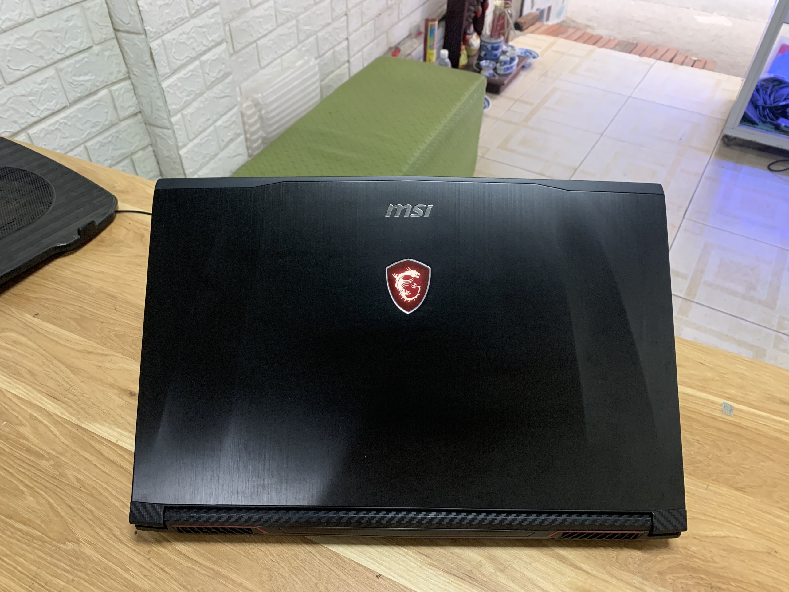 Msi core i7 7700HQ ram 16gb ssd 128gb+HDD 1Tb VGA GTX 1050Ti 4gb DDR5 màn 15,6 inch Full HD phím Led